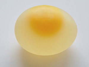 raw egg shelled