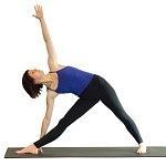 Triangle Pose yoga