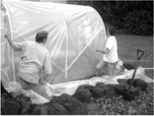 Building a Polytunnel